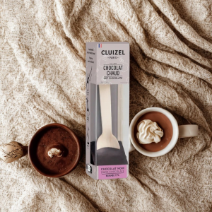 chocolat-chaud-72-cluizel Cuillère Chocolat chaud Kayambe noir 72% CLUIZEL