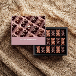 Coffret Oursons Guimauve noir et lait
