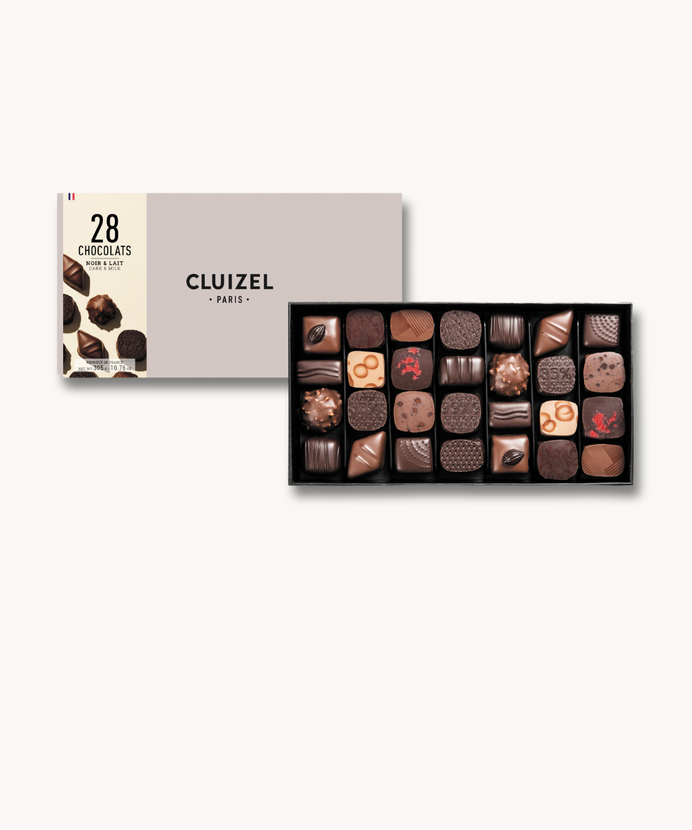 Product image of COFFRETS MANUFACTURE NOIR, LAIT & KEWANE N°28