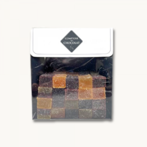 Pochette pâte de fruit - Boutique de chocolat à Montpellier, livraison dans toute la france
