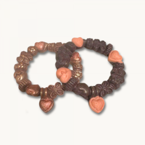 Bracelets en chocolat lait ou noir - Boutique de chocolat à Montpellier, livraison dans toute la france