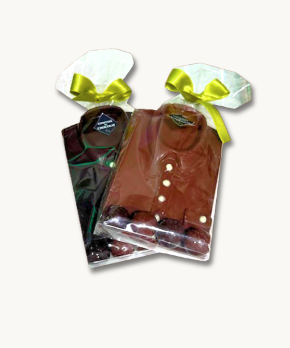 Product image of Chemise en chocolat lait ou noir