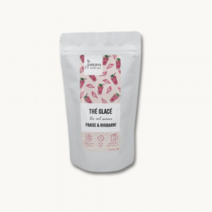 Thé Glacé Fraise & Rhubarbe - Comptoir du Chocolat à Montpellier