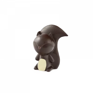 Écureuil de Pâques en chocolat noir Kayambe 72% (80g) – Comptoir du Chocolat