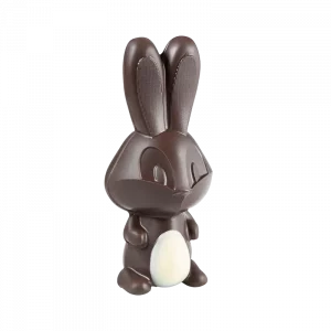 Lapin de Pâques en chocolat noir Kayambe 72% (165g) – Comptoir du Chocolat