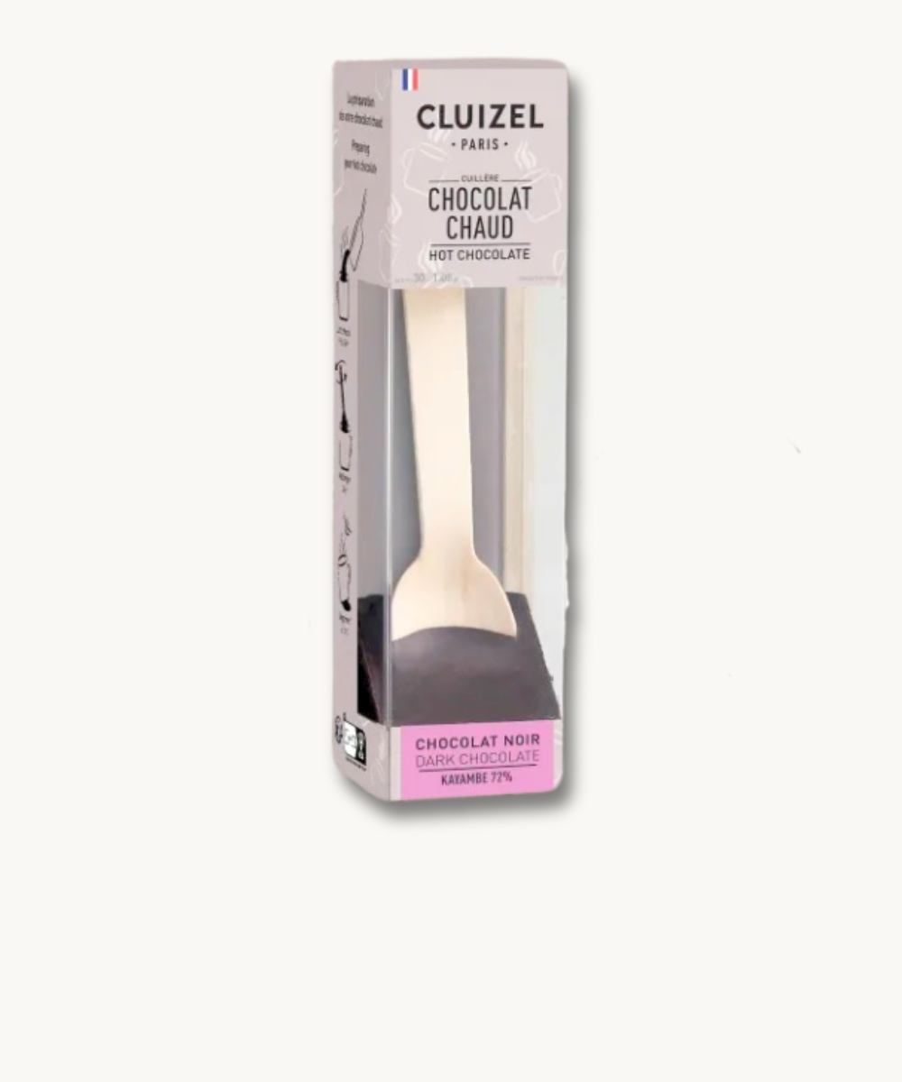 Product image of Cuillère Chocolat chaud Kayambe noir 72% CLUIZEL
