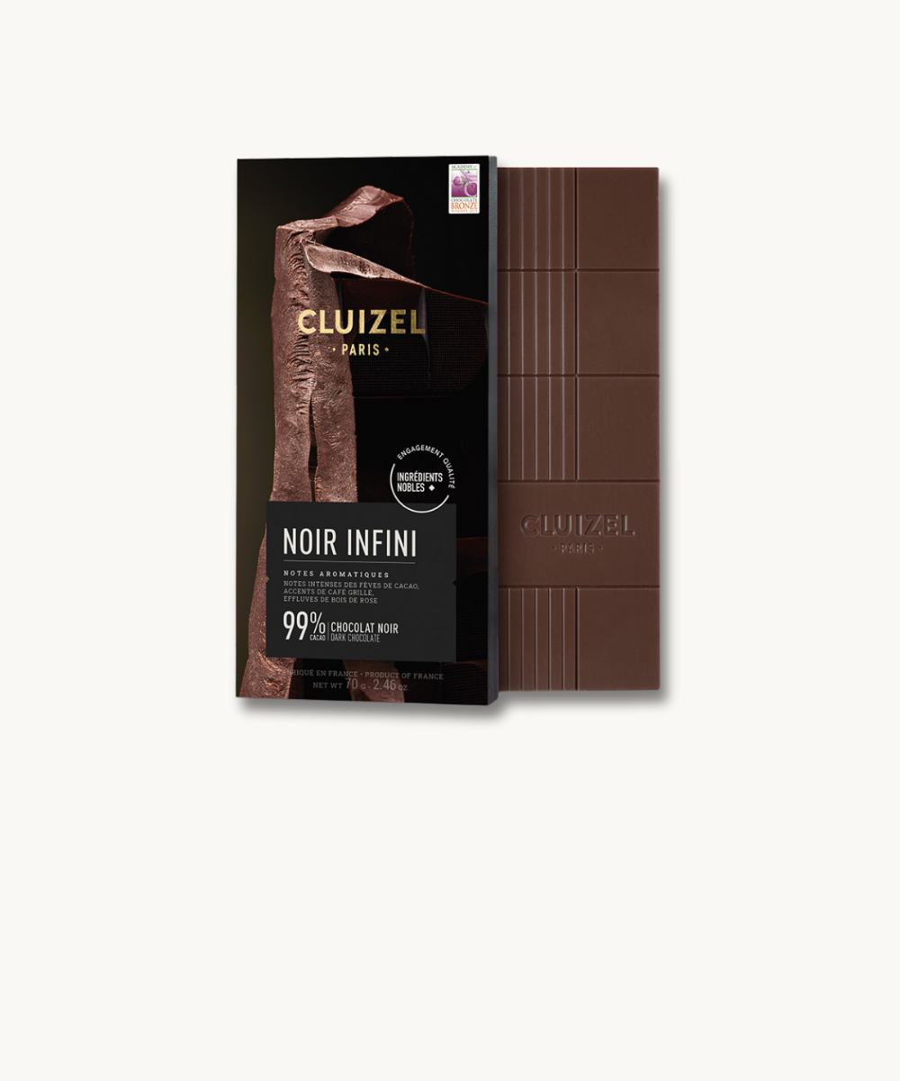 Product image of TABLETTE NOIR INFINI 99%