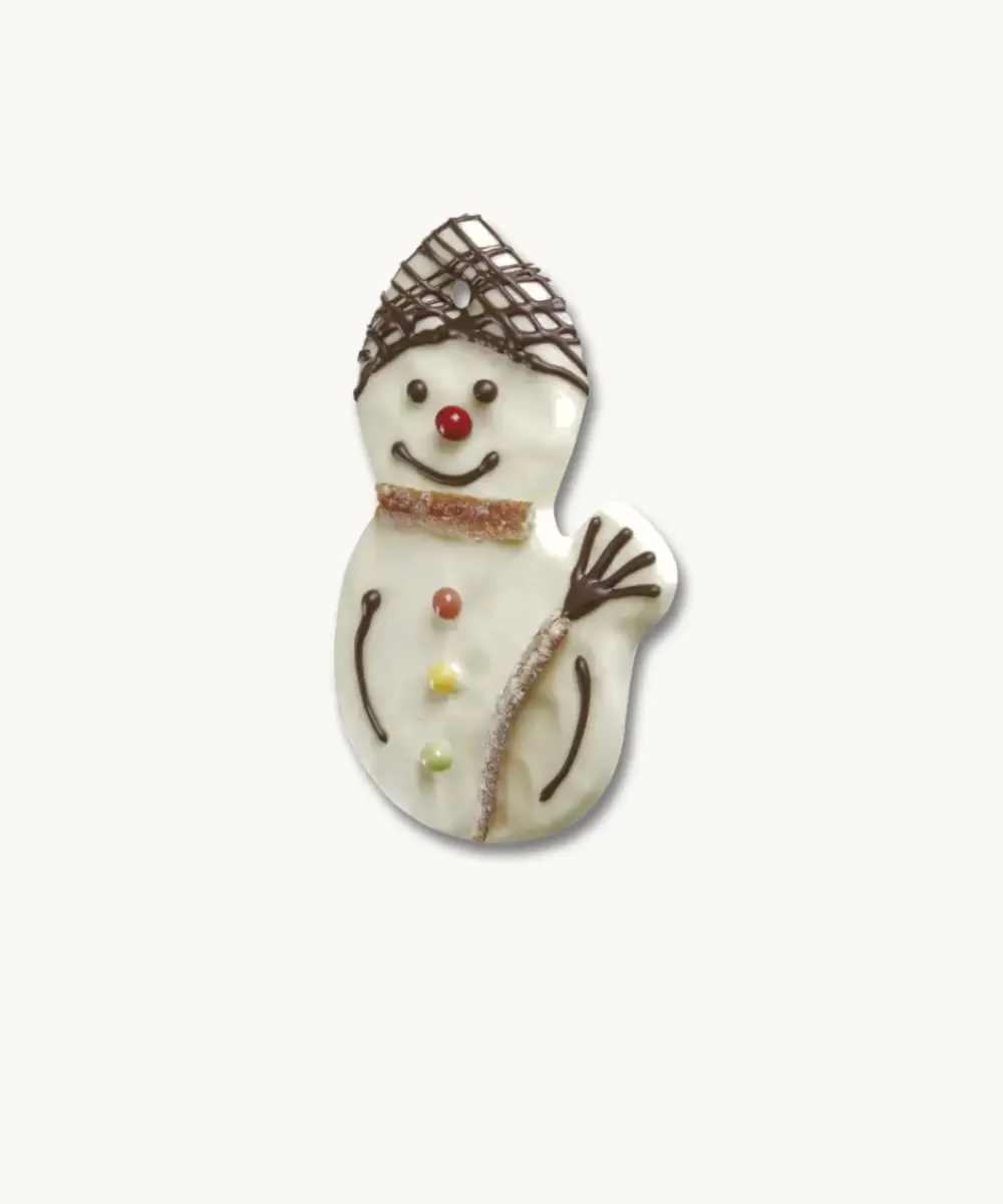 Product image of Bonhomme de neige chocolat blanc